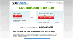 Desktop Screenshot of livetraff.com